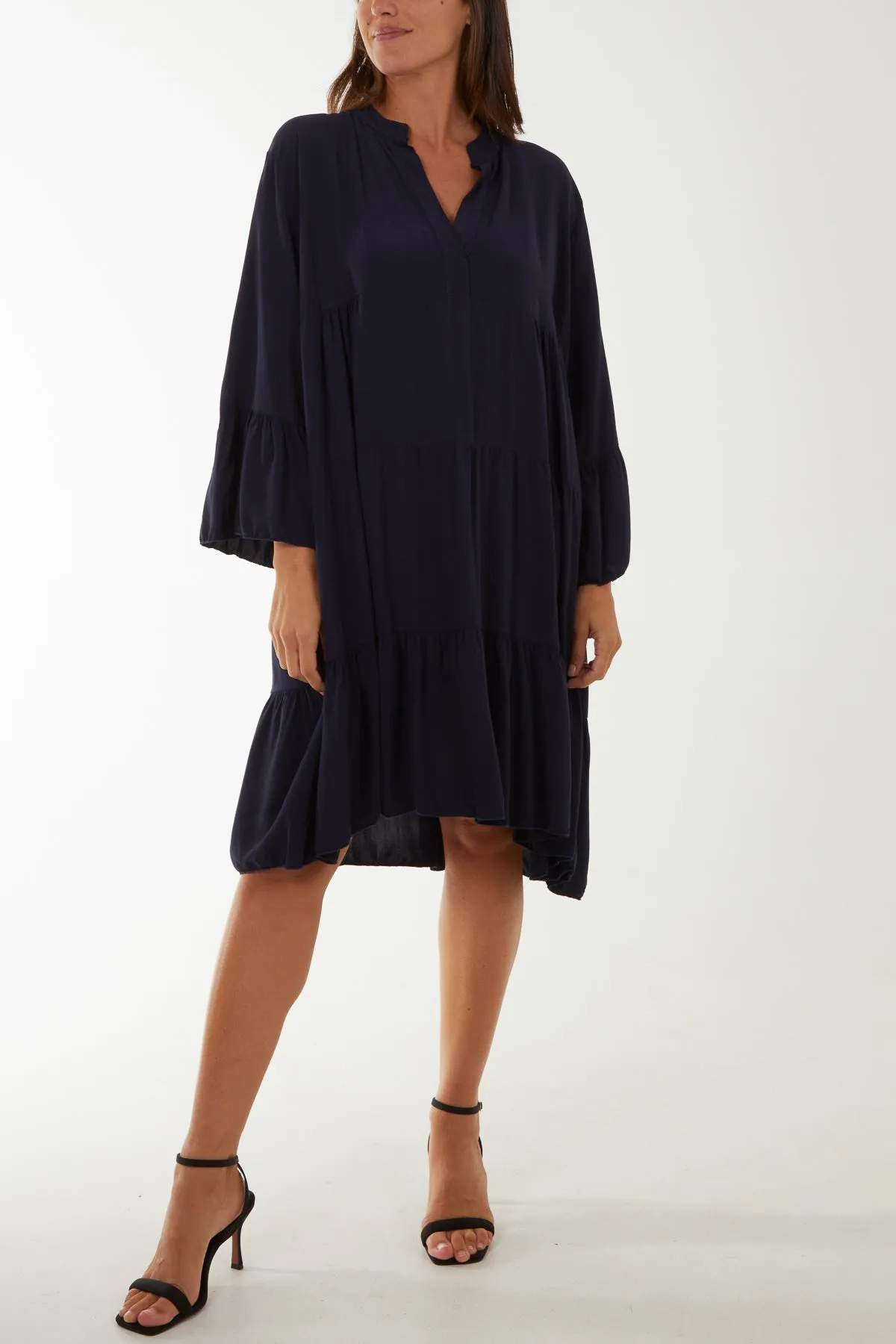 Flare Smock Dress