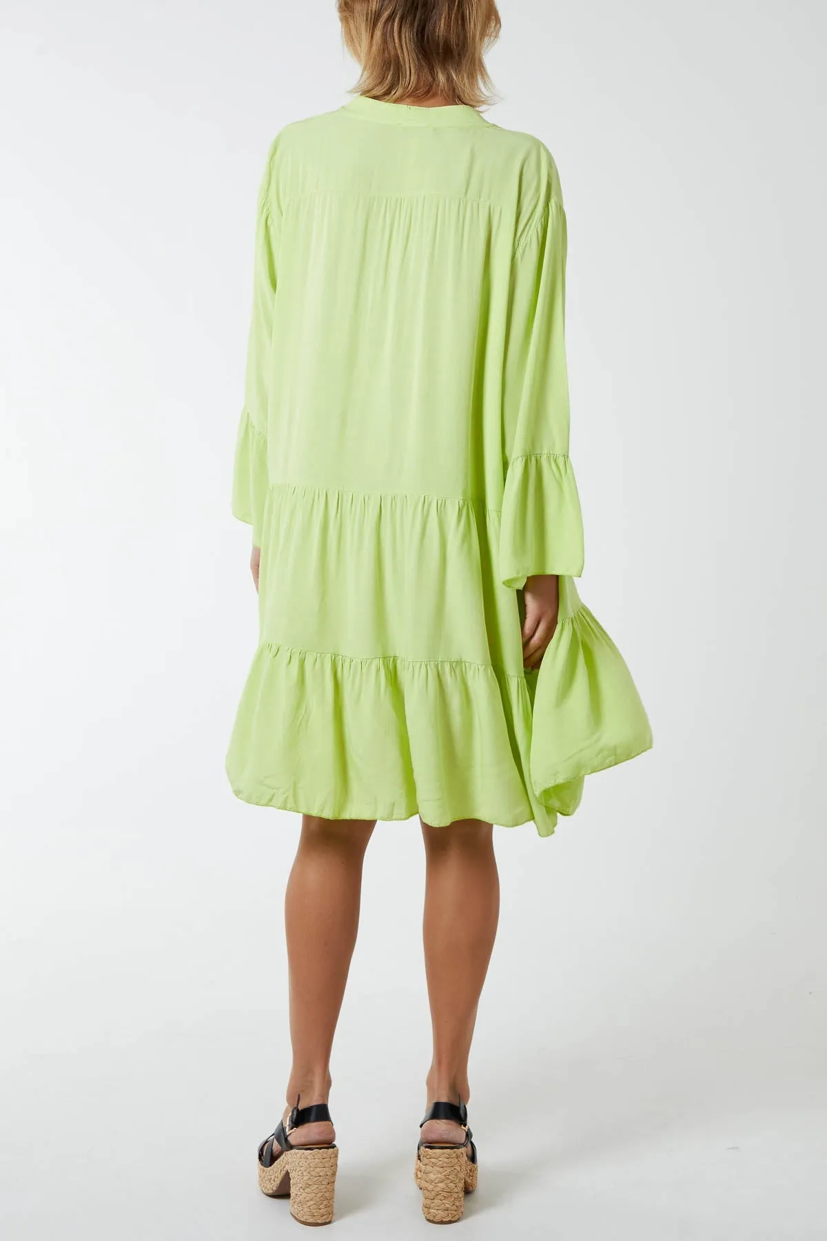 Flare Smock Dress