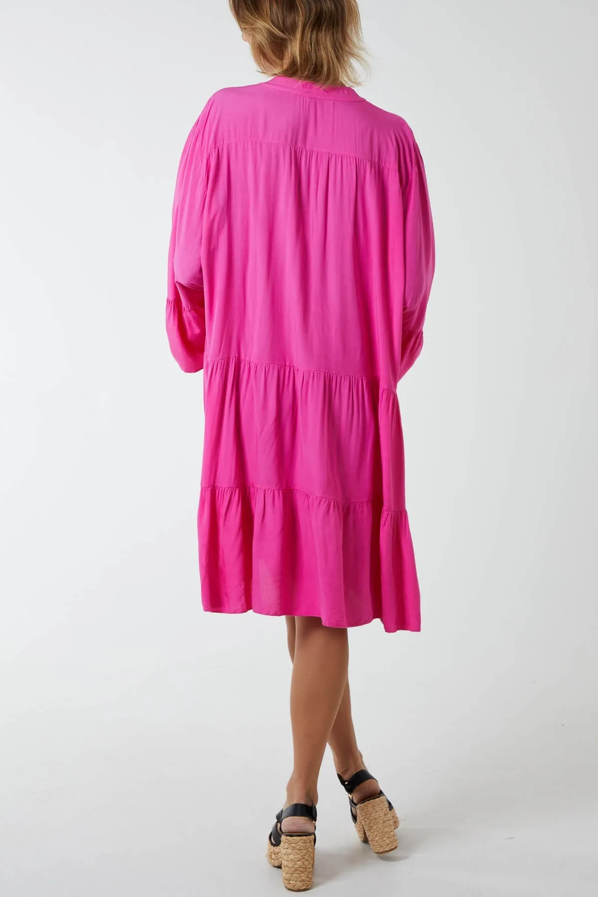 Flare Smock Dress