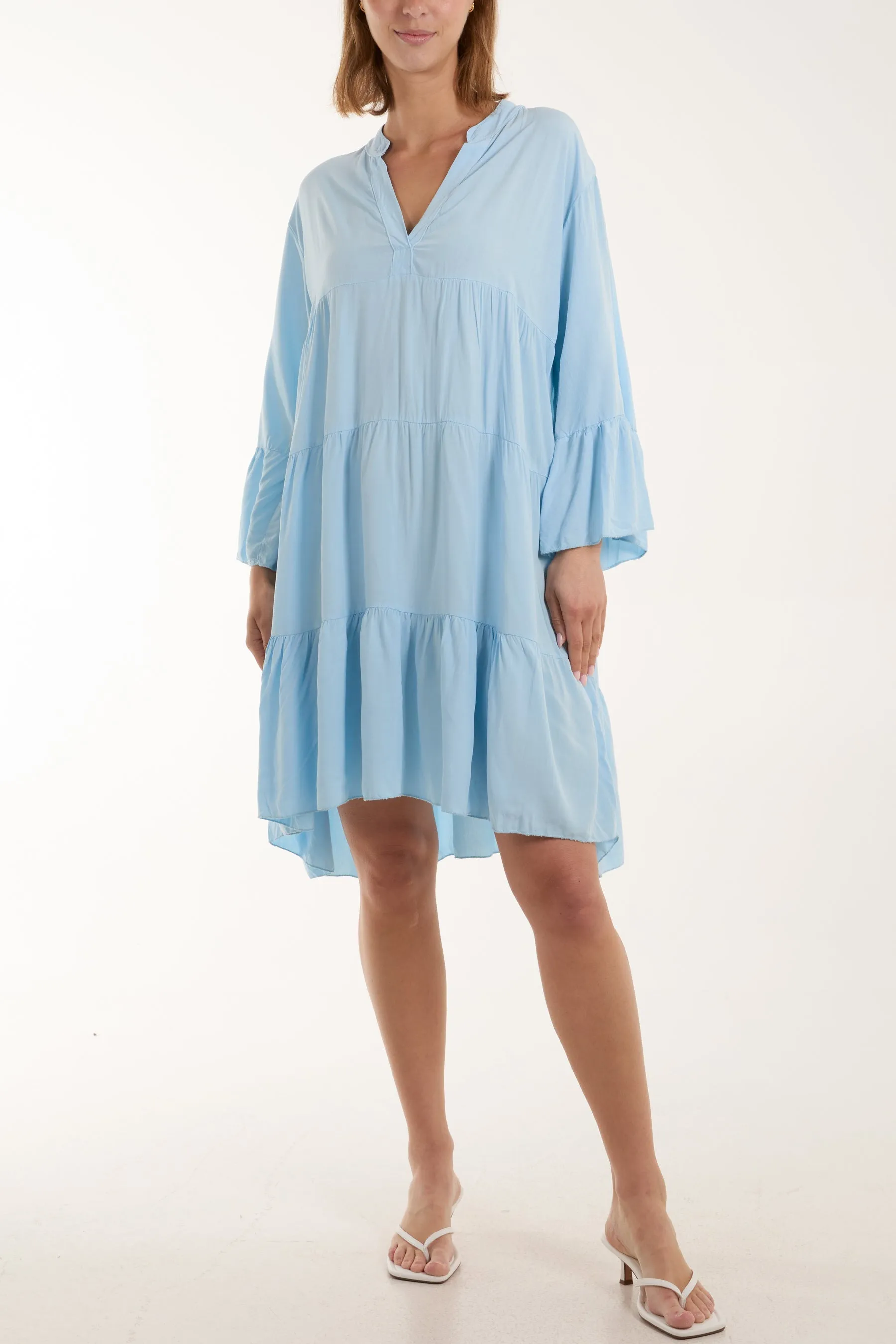 Flare Smock Dress