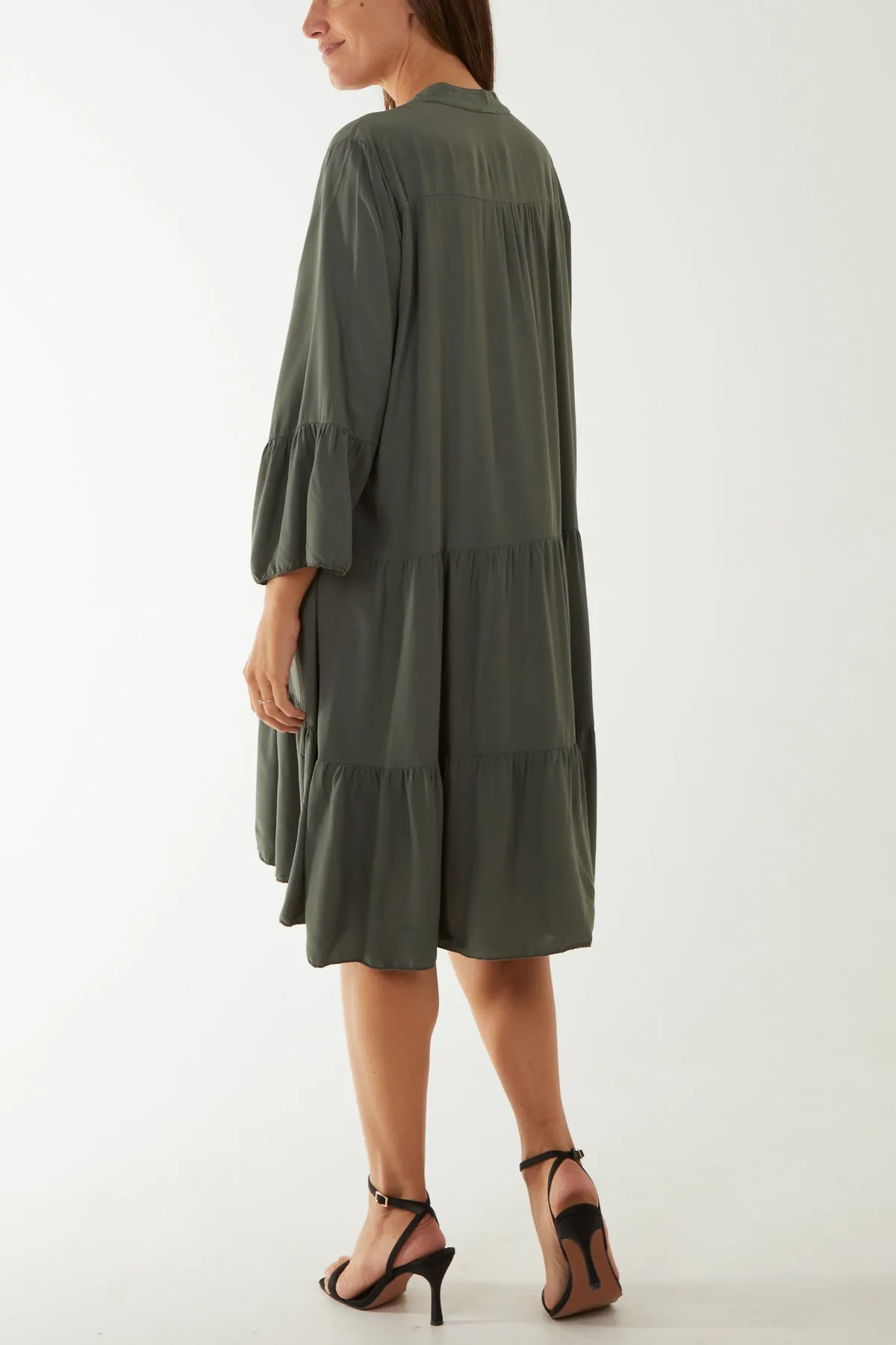 Flare Smock Dress
