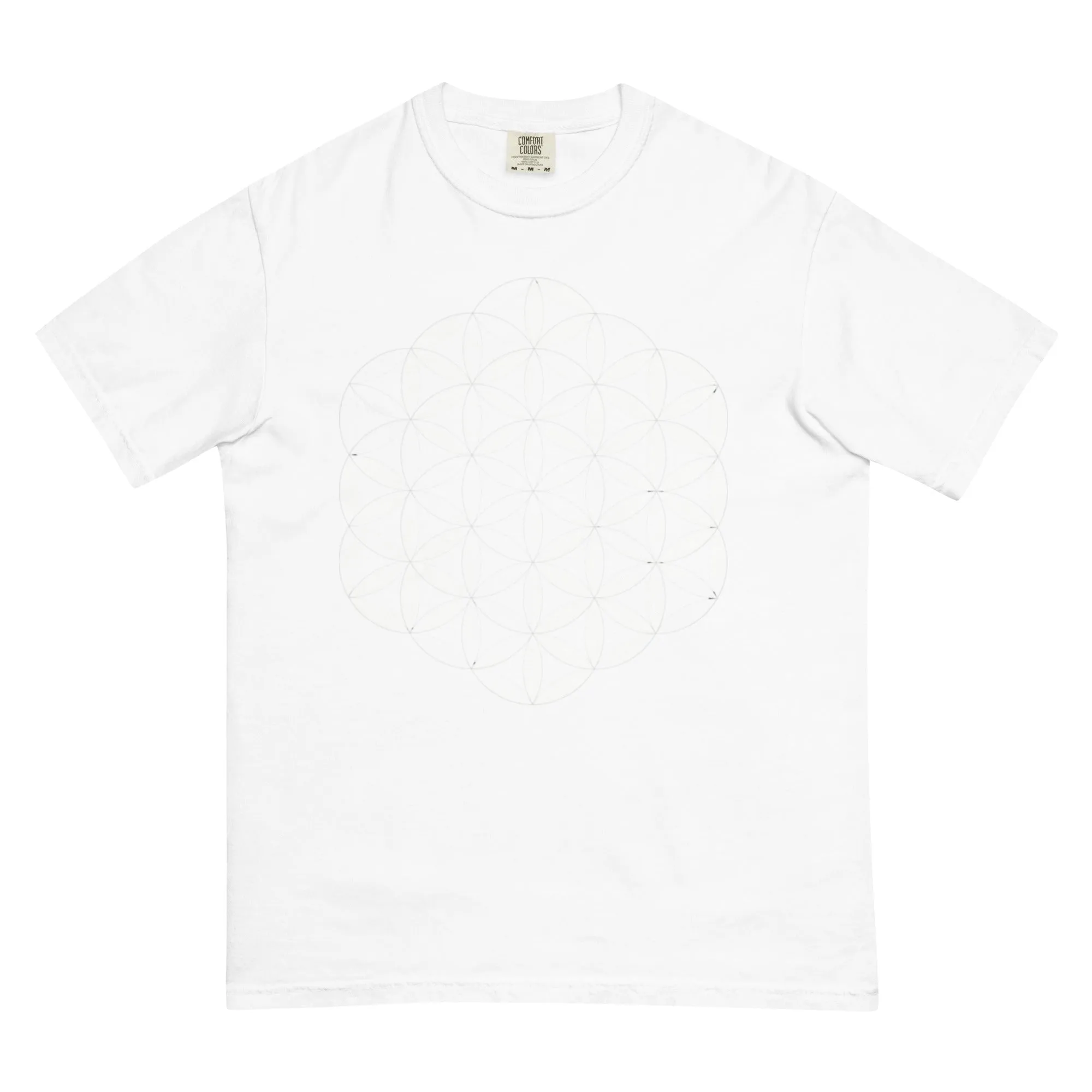 Flower of Life Unisex garment-dyed heavyweight t-shirt