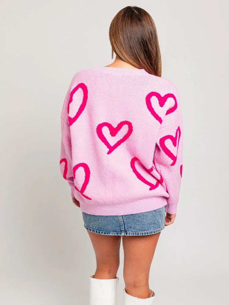 Follow Your Heart Sweater