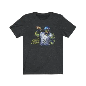 Football Quarterback Graphic Short Sleeve T-Shirt