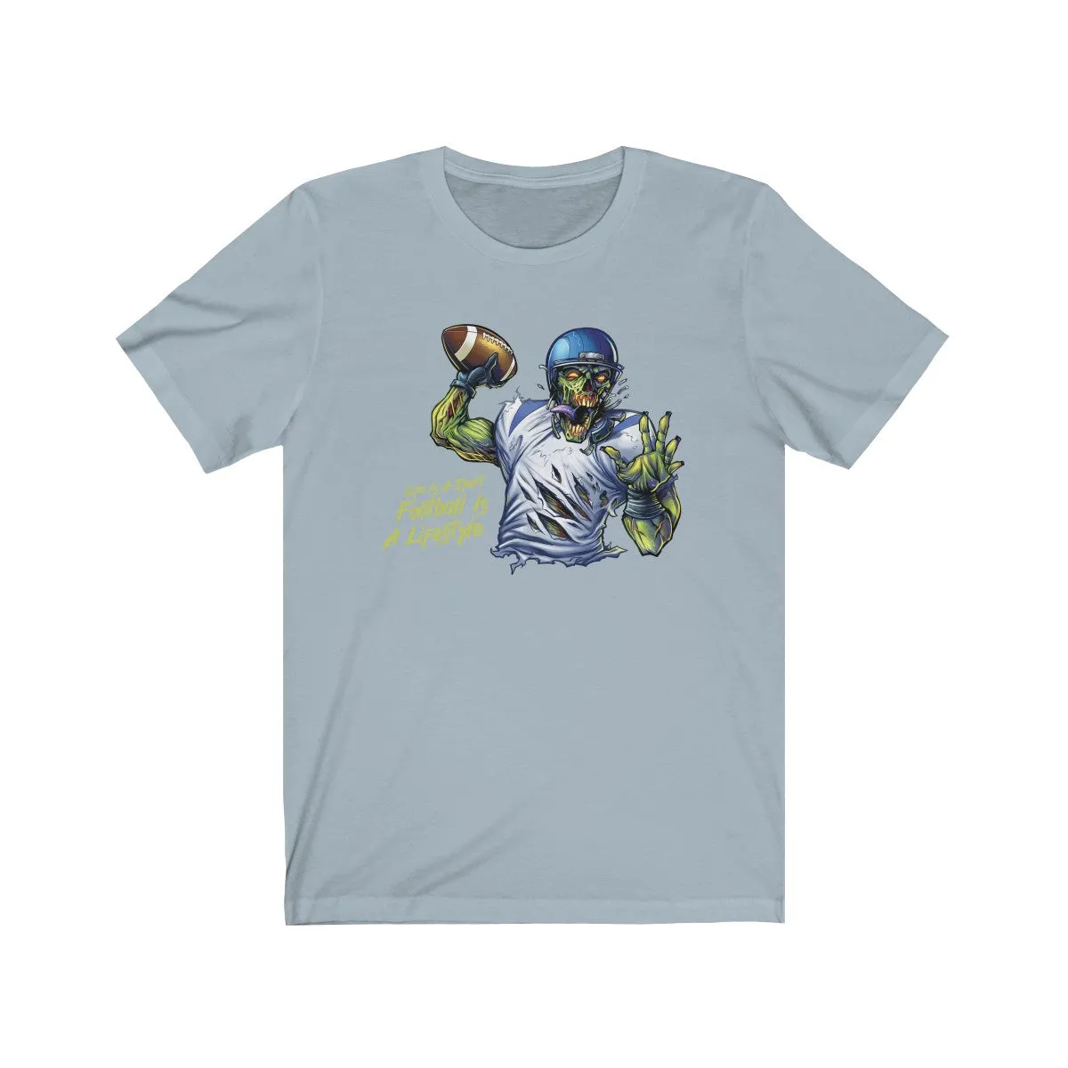Football Quarterback Graphic Short Sleeve T-Shirt