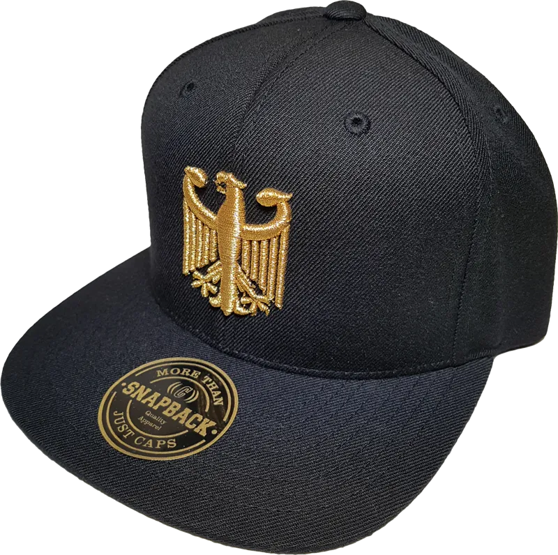 Germany Snapback Cap Chivalry Black