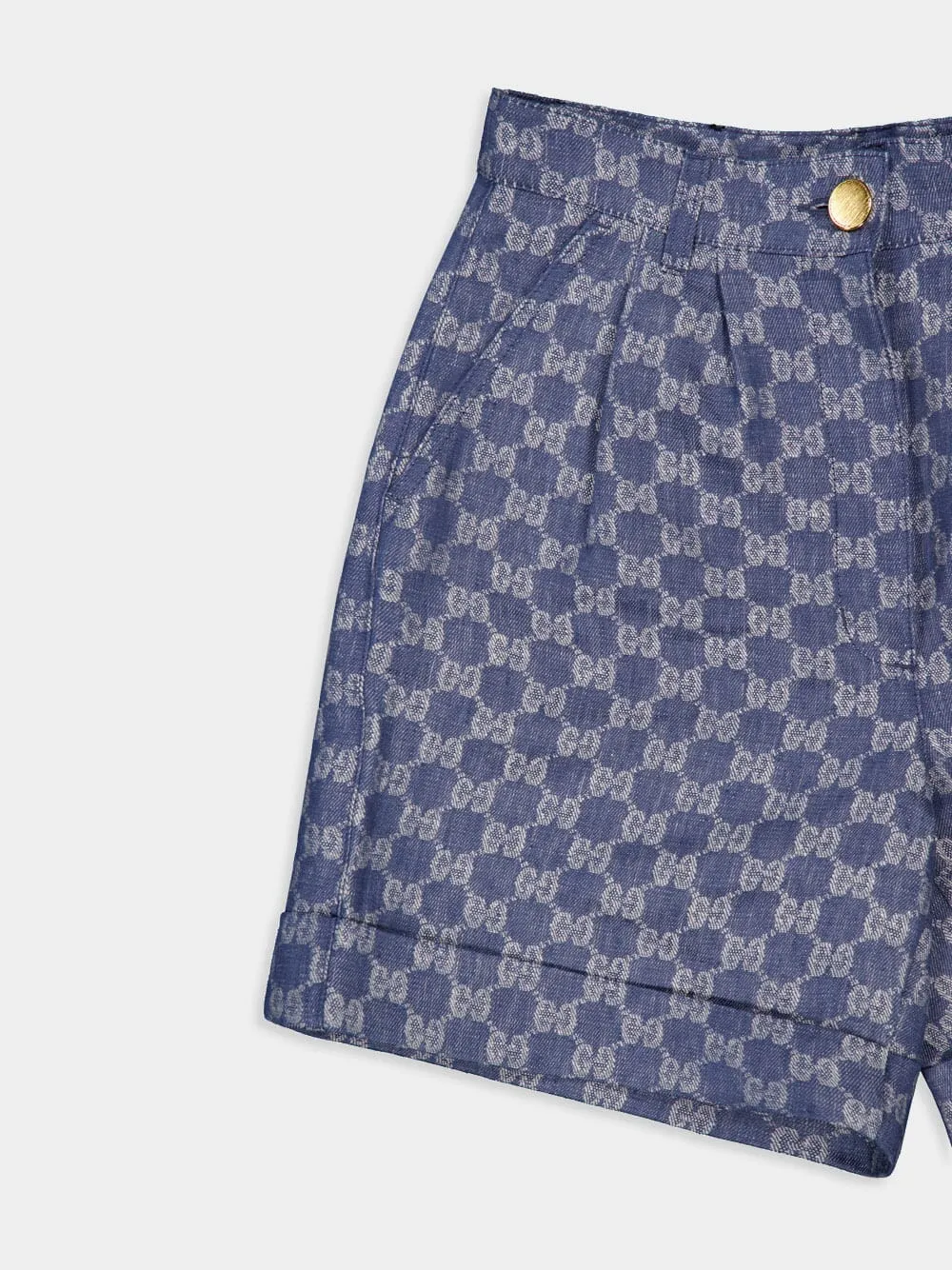 GG Linen Shorts