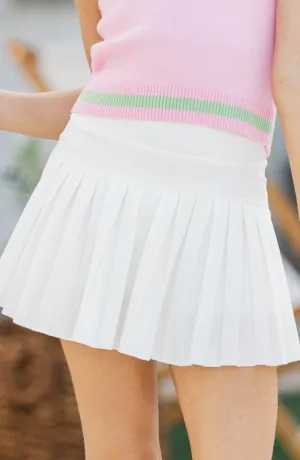 Girls: The Sadie White Skort