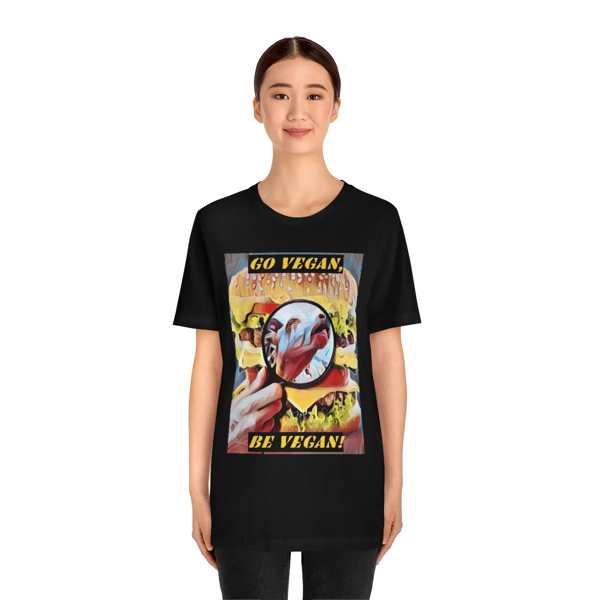 Go Vegan Be Vegan 2 Short Sleeve Tee