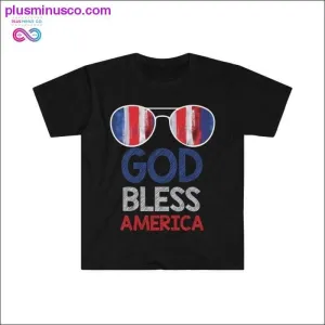 God Bless America Sunglasses Designed T-shirt