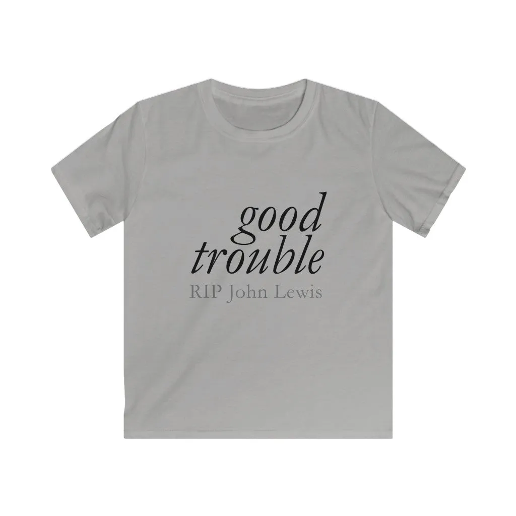 GOOD TROUBLE© - Kids Softstyle Tee