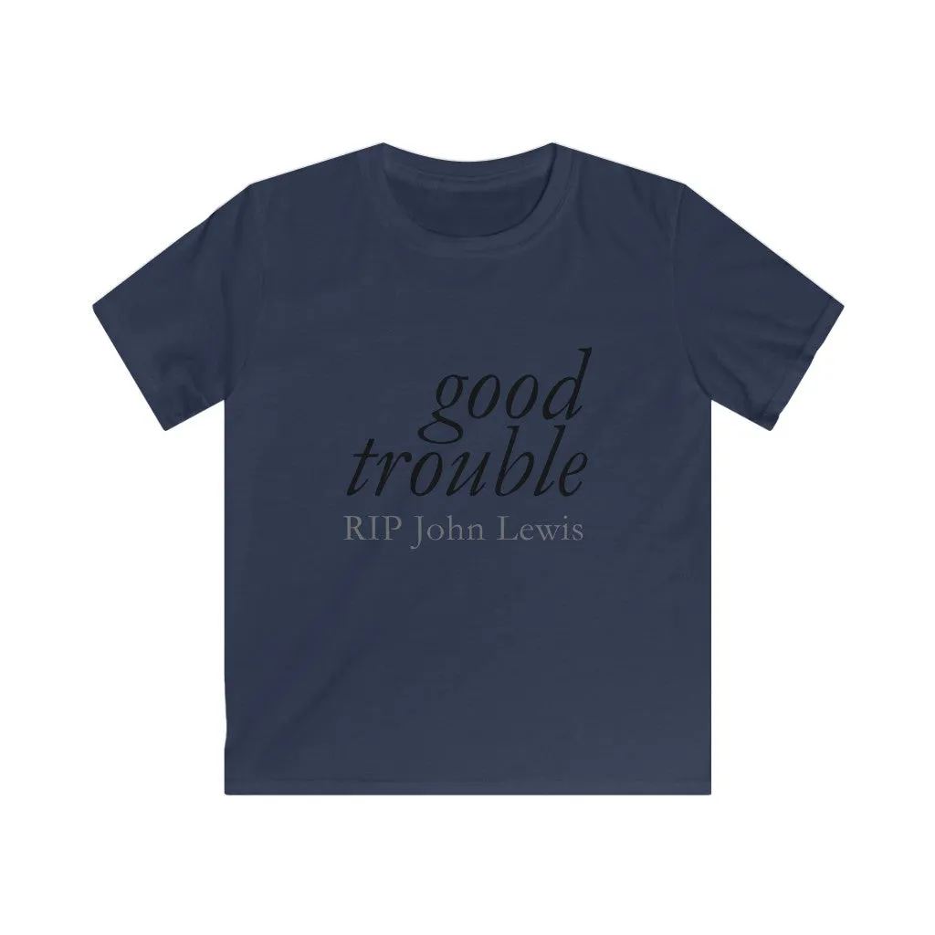 GOOD TROUBLE© - Kids Softstyle Tee