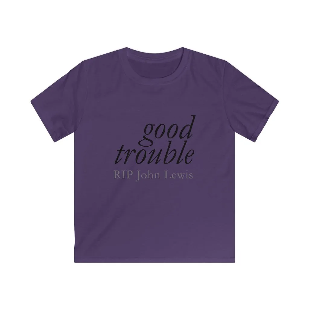 GOOD TROUBLE© - Kids Softstyle Tee