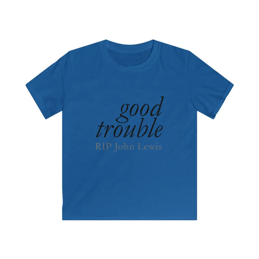 GOOD TROUBLE© - Kids Softstyle Tee