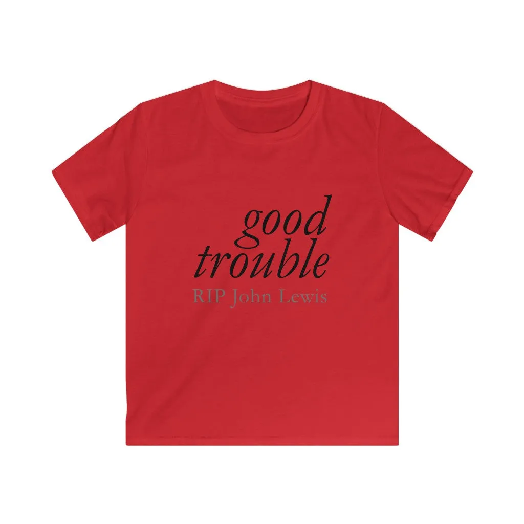 GOOD TROUBLE© - Kids Softstyle Tee