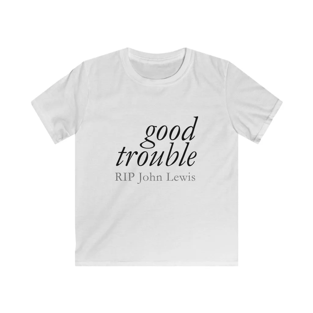GOOD TROUBLE© - Kids Softstyle Tee