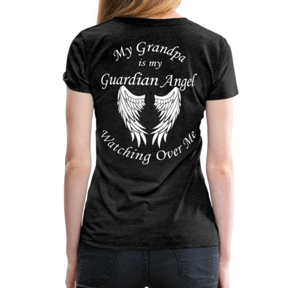 Grandpa Guardian Angel Women’s Premium T-Shirt (CK3556)