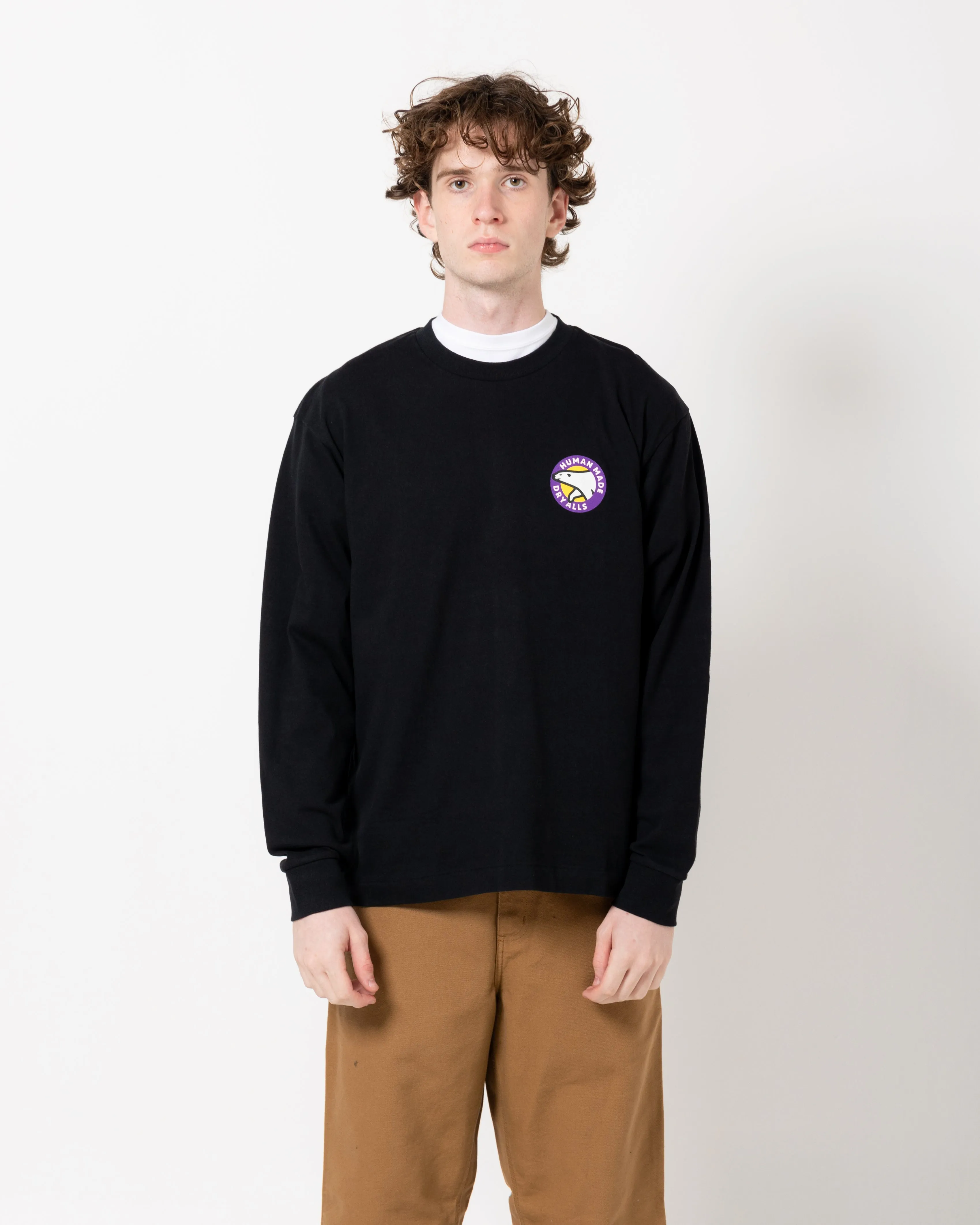 Graphic L/S Tee | Black