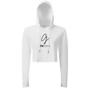 Gym Mama Mission Hooded Crop Top