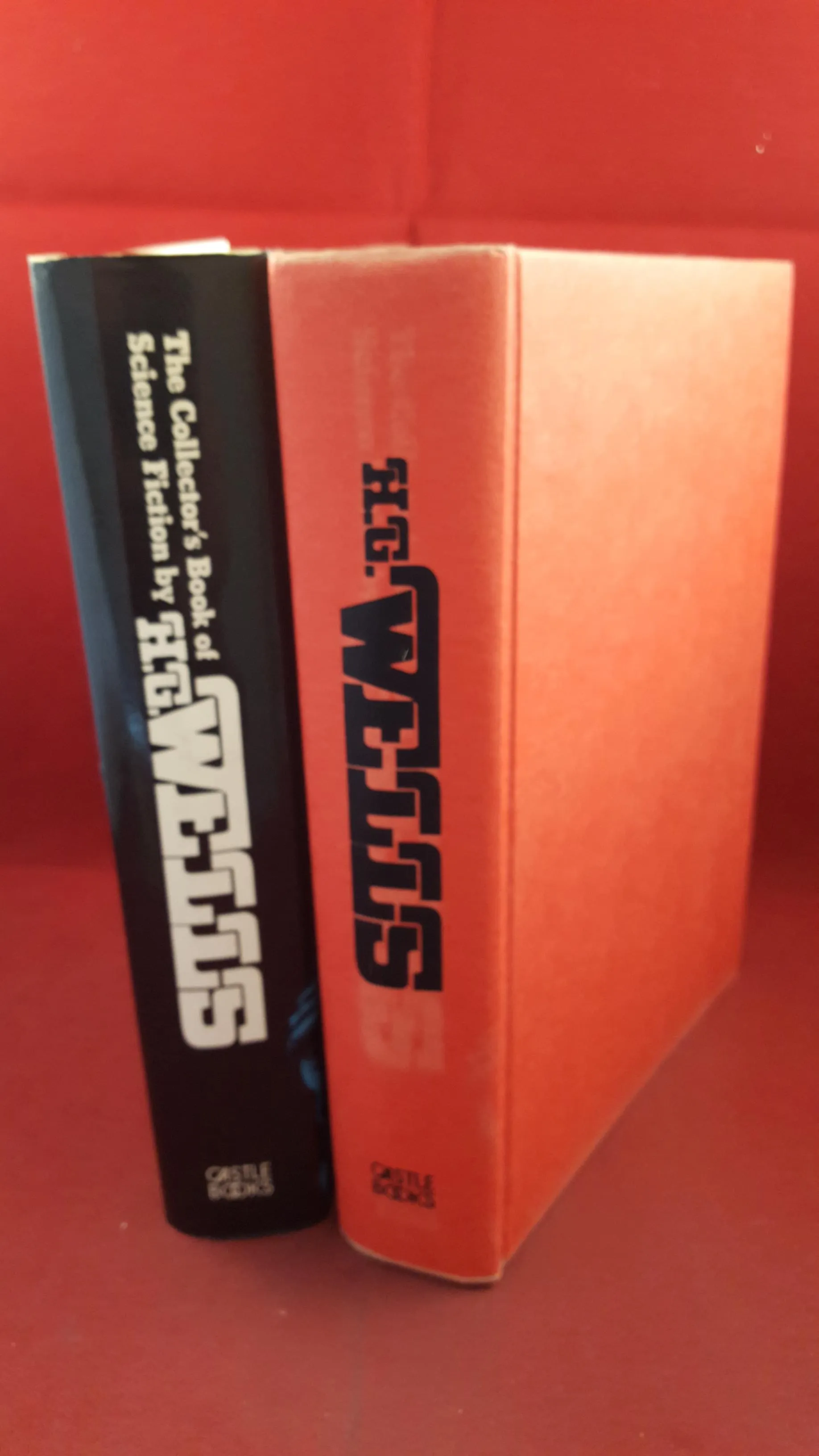 H G Wells-The Collector's Book of Science Fiction by H G Wells, Castle, 1979, First Edition