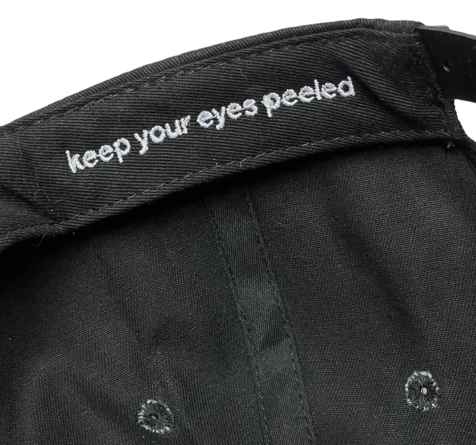 HAT: Real Googly Eyes GEC 6-Panel Snap Back Hat