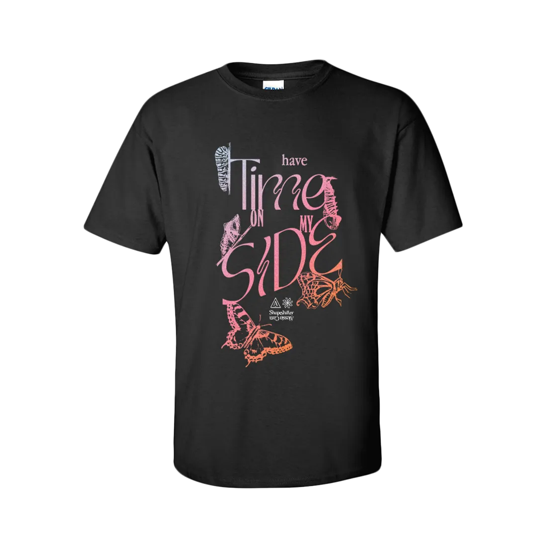 'Have Time On My Side' Black T-Shirt