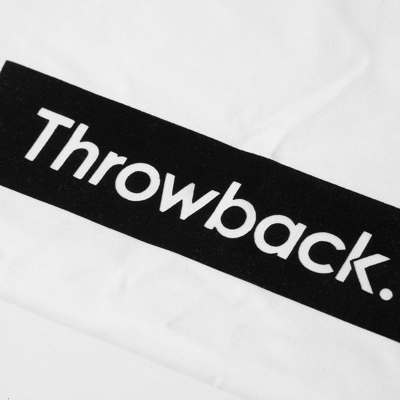 Headline Box Logo Tee - White
