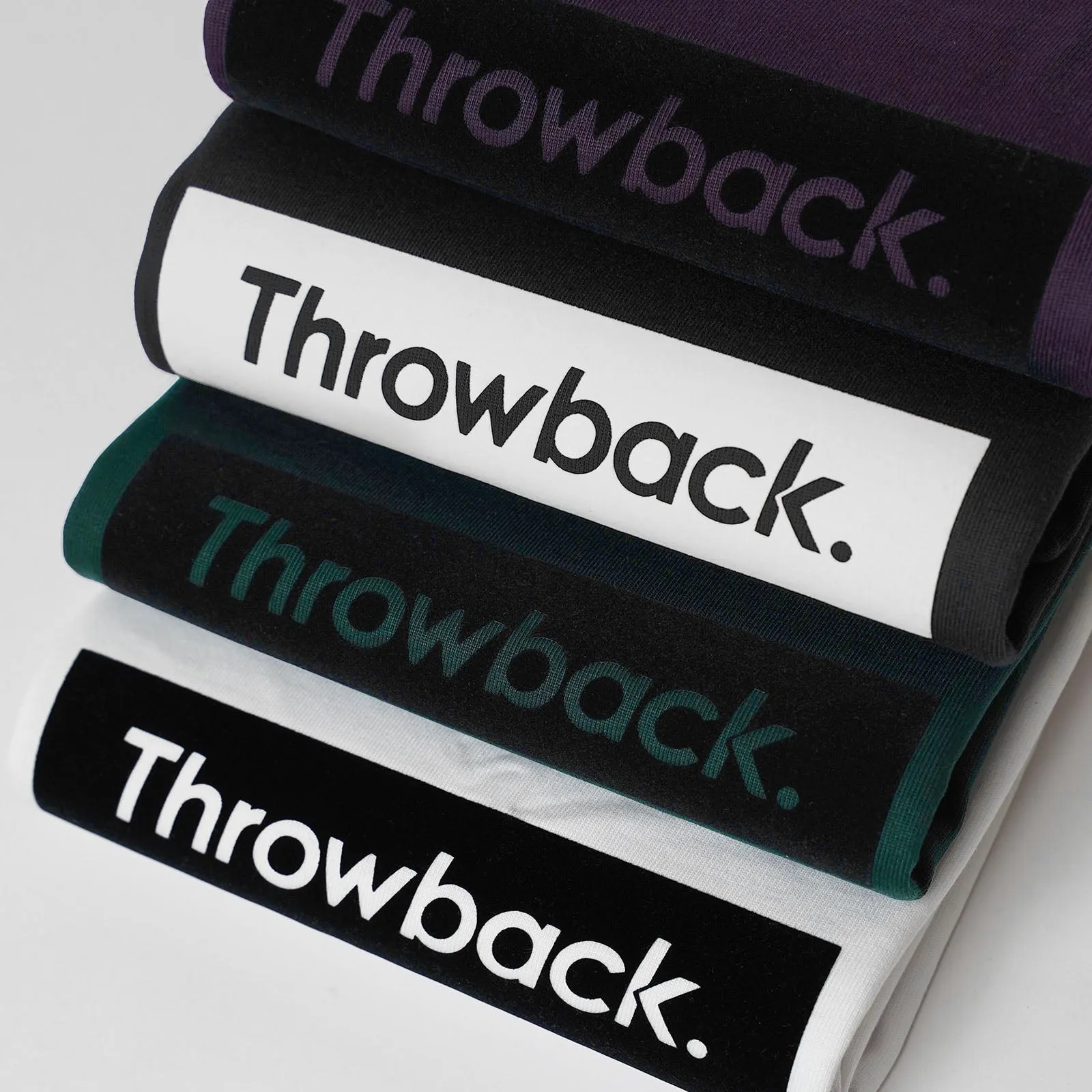 Headline Box Logo Tee - White
