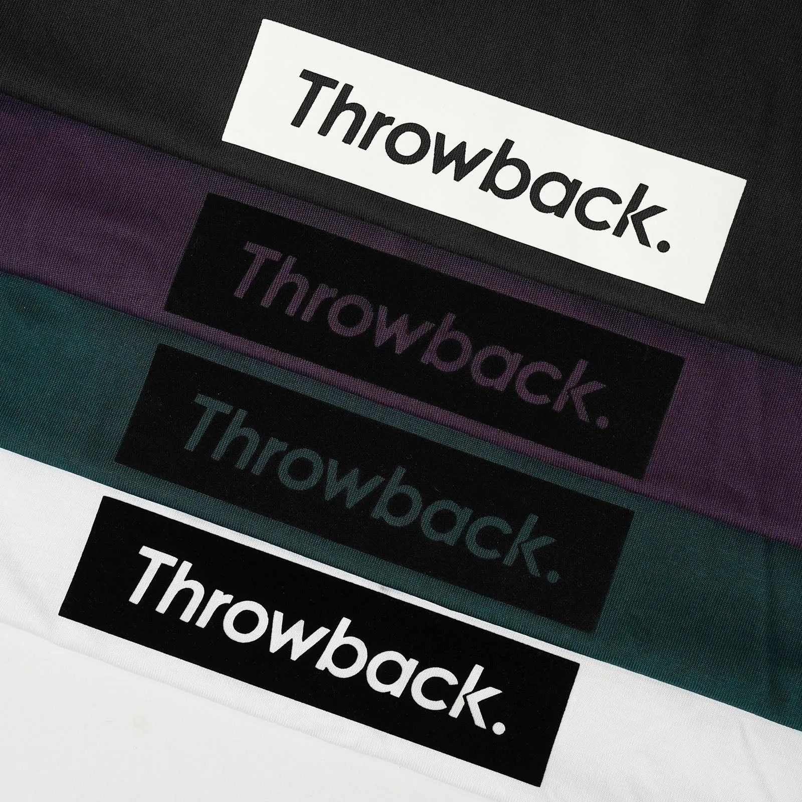 Headline Box Logo Tee - White