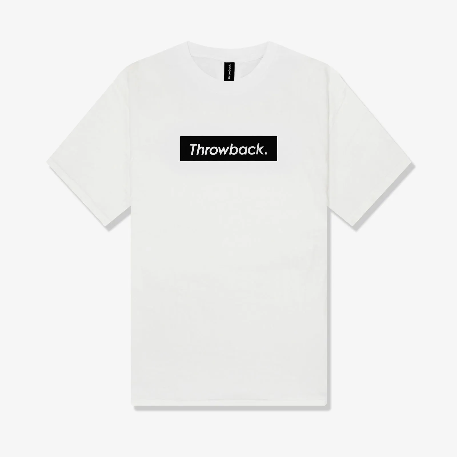 Headline Box Logo Tee - White
