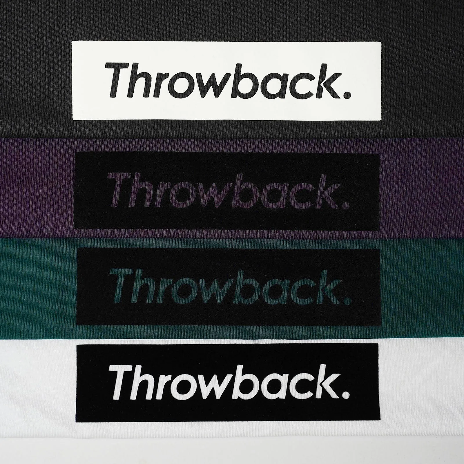 Headline Box Logo Tee - White