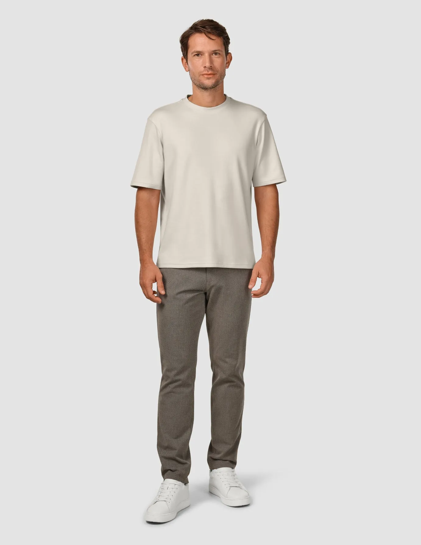 Heavy Box Fit T-shirt Off White
