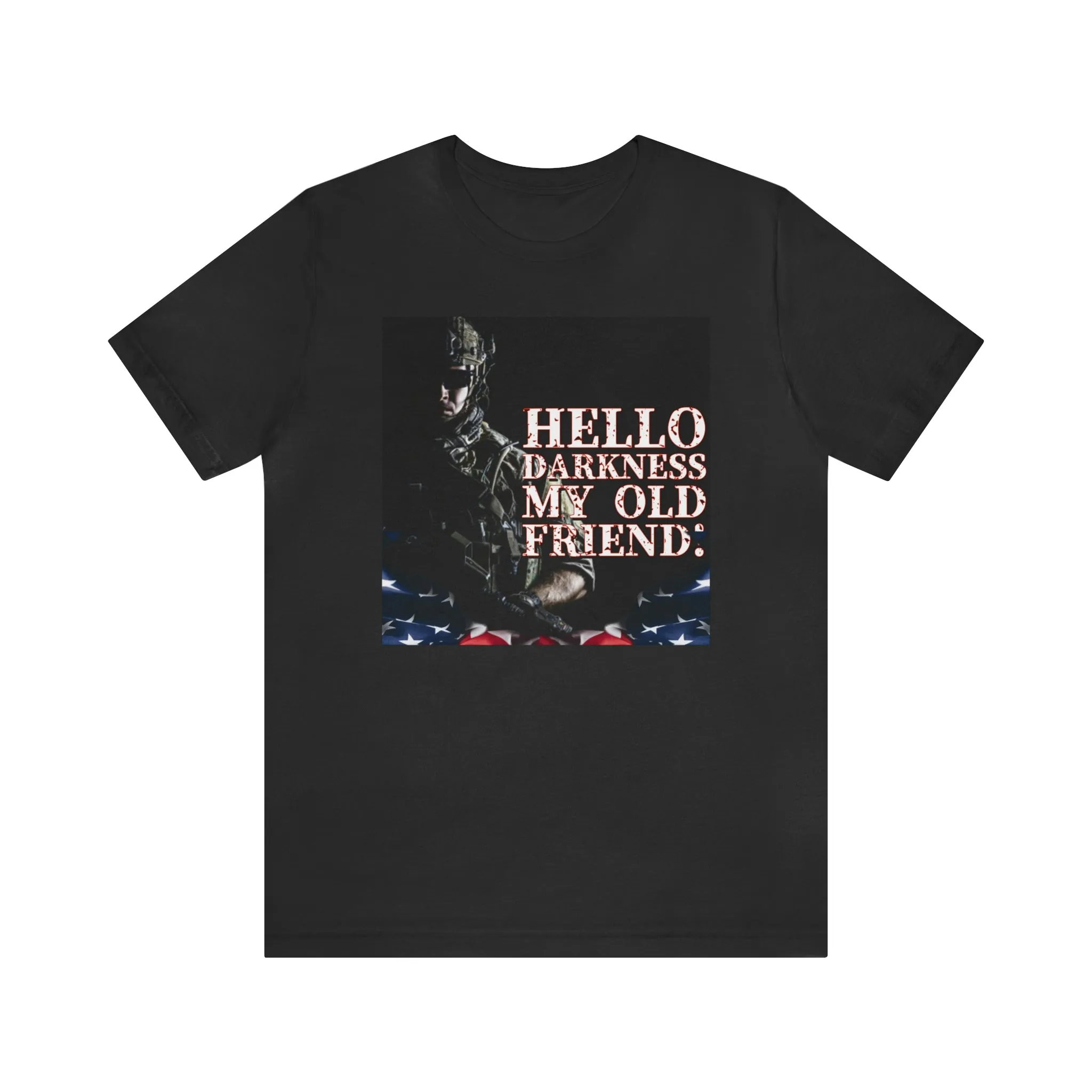 Hello Darkness My Old Friend! Short Sleeve Tee