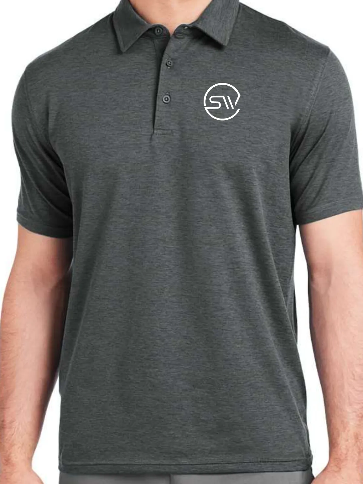 High-end Glyder Polo w/ Embroidered Sylvan Way Church Logo