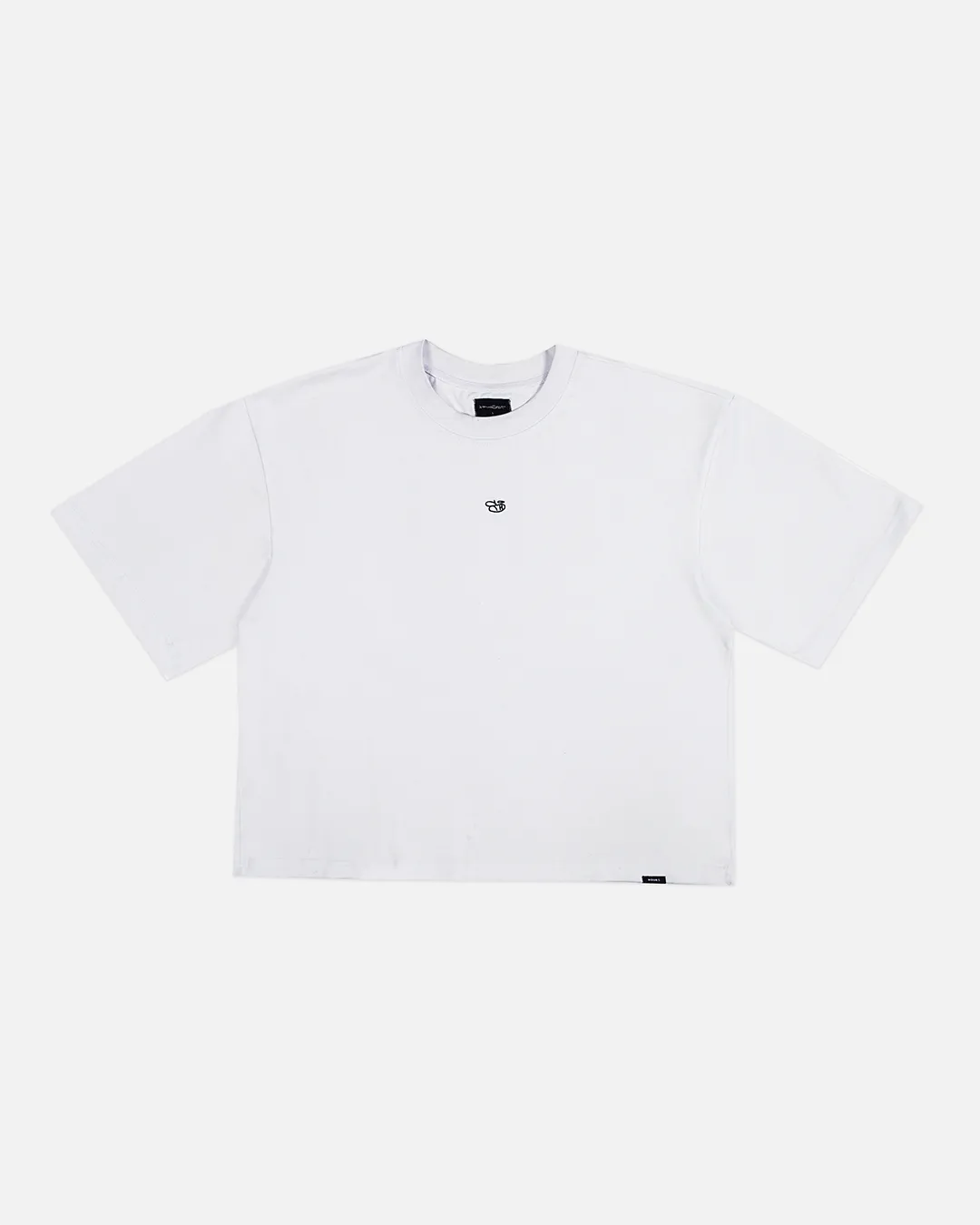 Hours x Saint Cropped T-Shirt - White