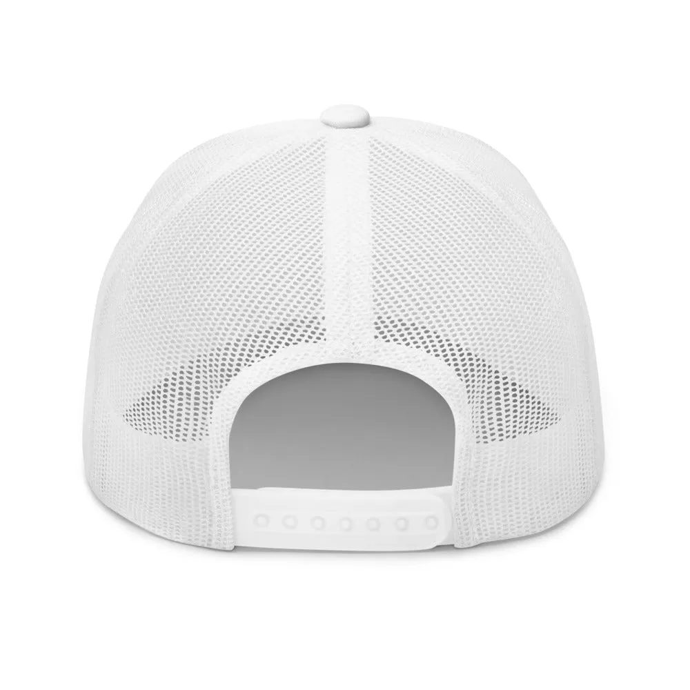I AM Royalty (White/ Red Trucker Cap)