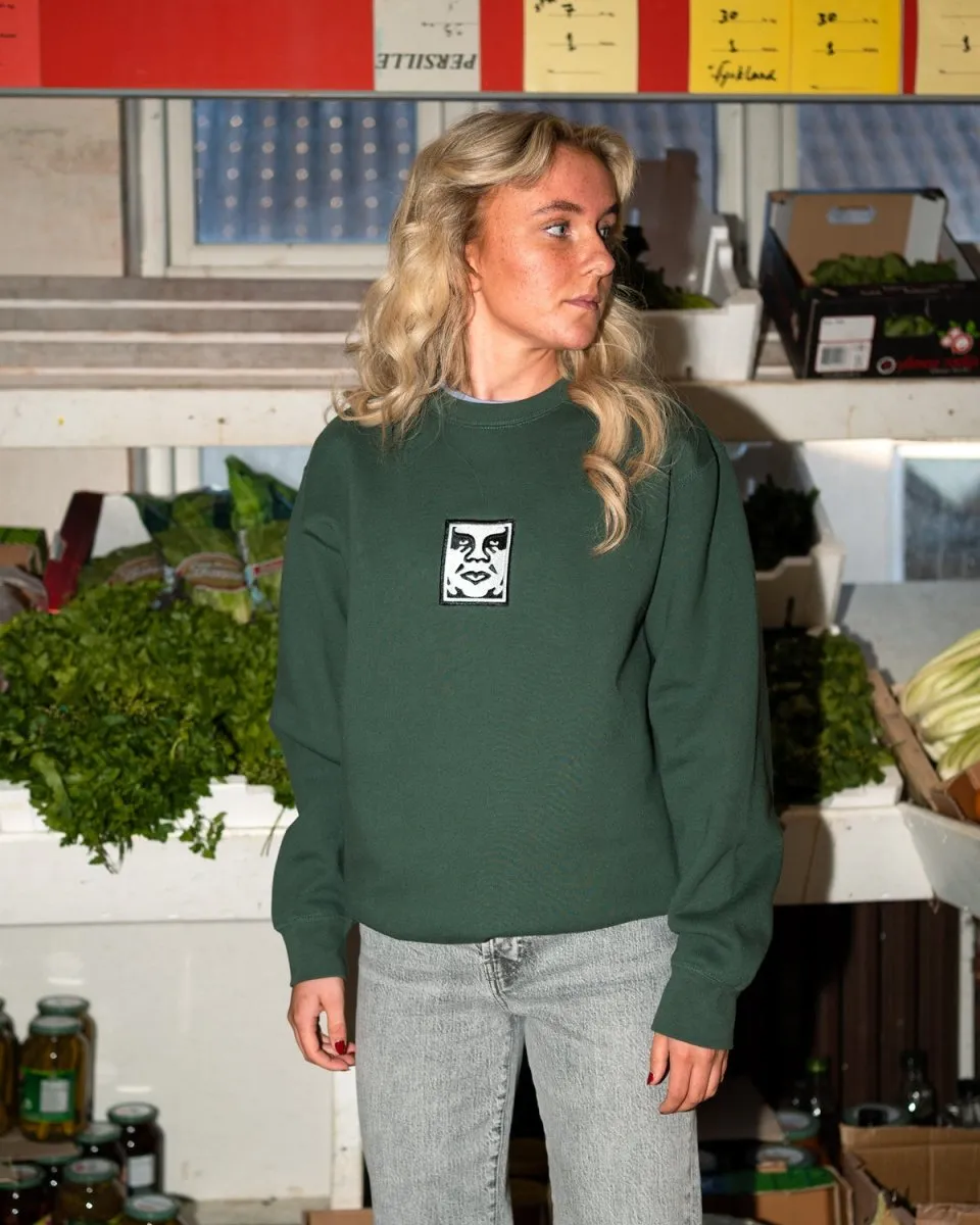 Icon Extra Heavy Crew - Alphine Green
