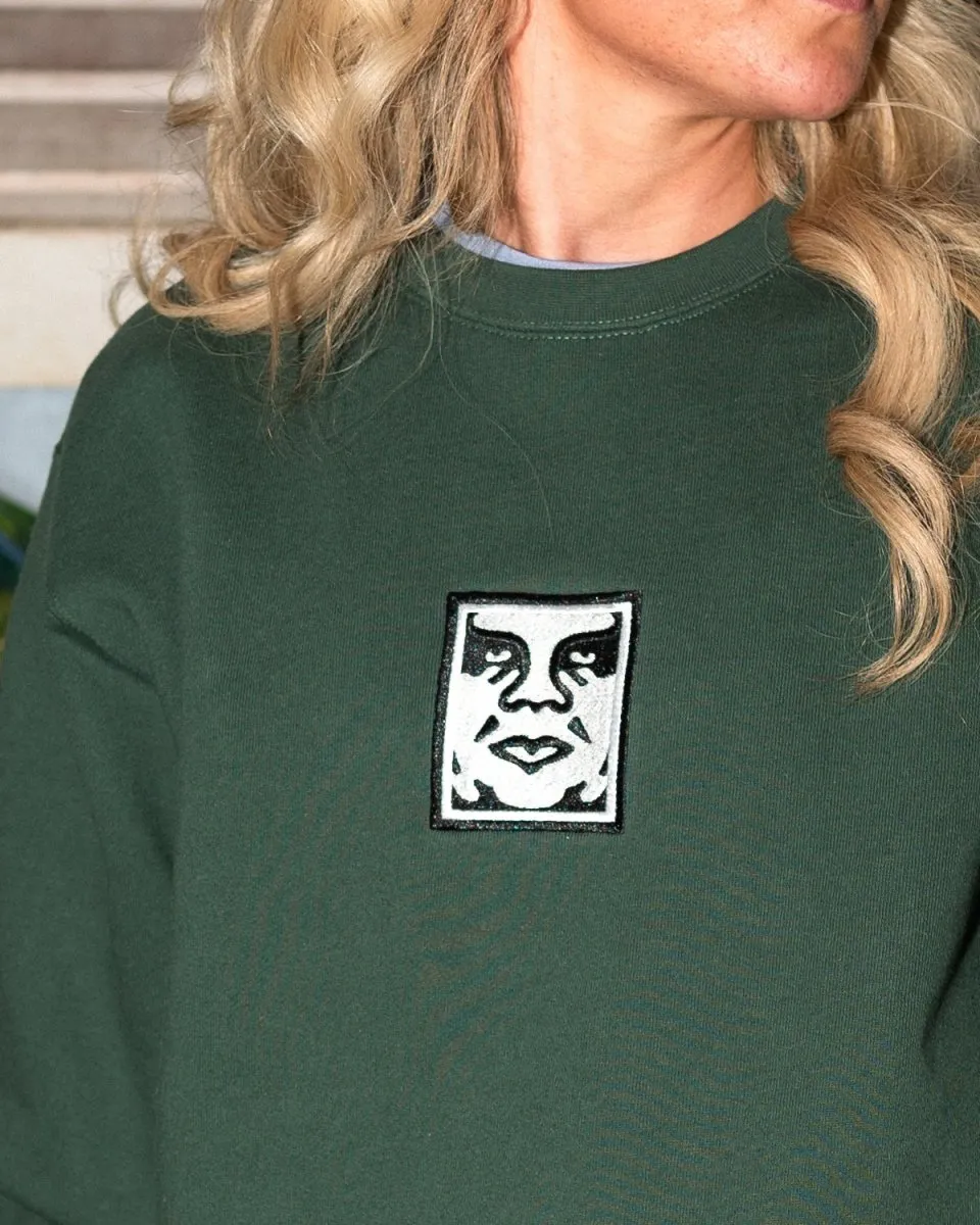 Icon Extra Heavy Crew - Alphine Green