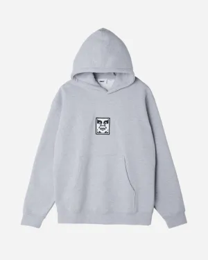 Icon Extra Heavy Hood - Heather Grey