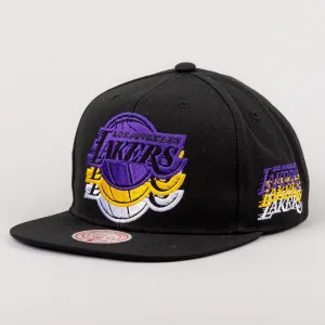 Šiltovka Mitchell & Ness NBA Drop It Snapback Los Angeles Lakers čierna