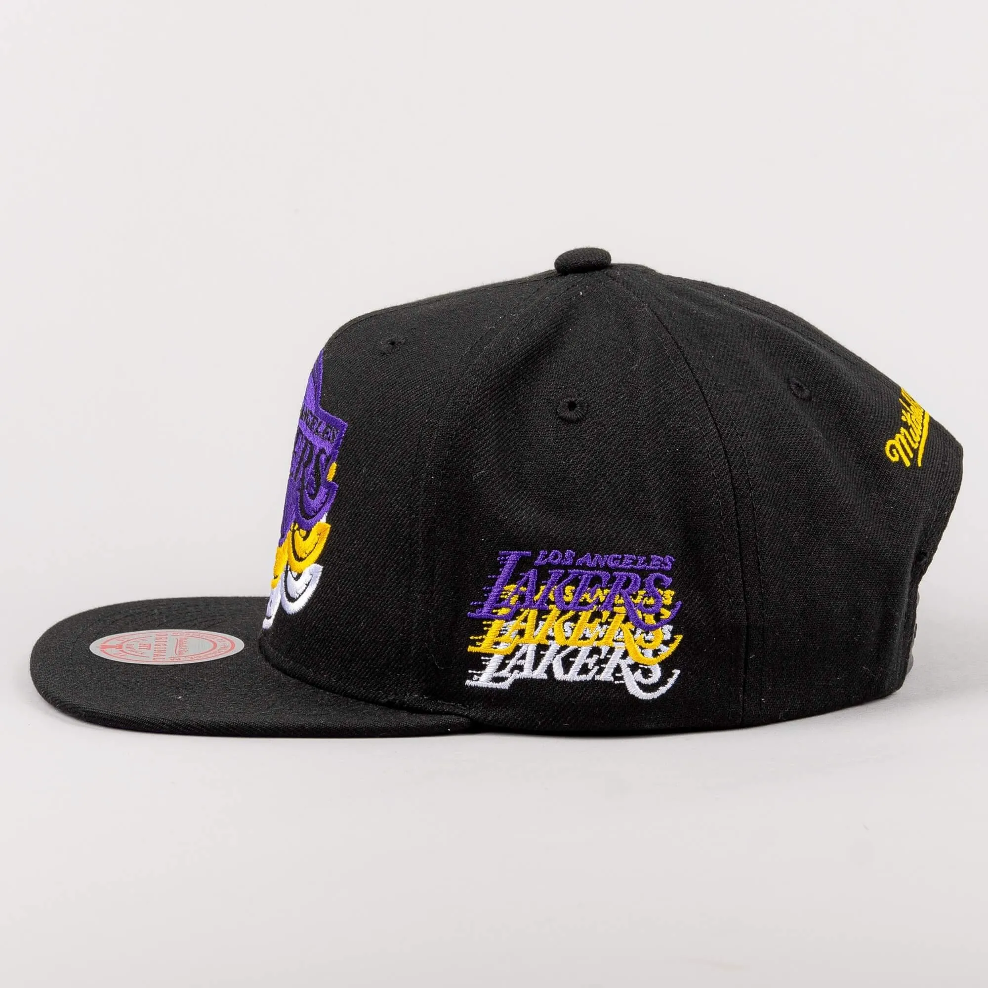 Šiltovka Mitchell & Ness NBA Drop It Snapback Los Angeles Lakers čierna