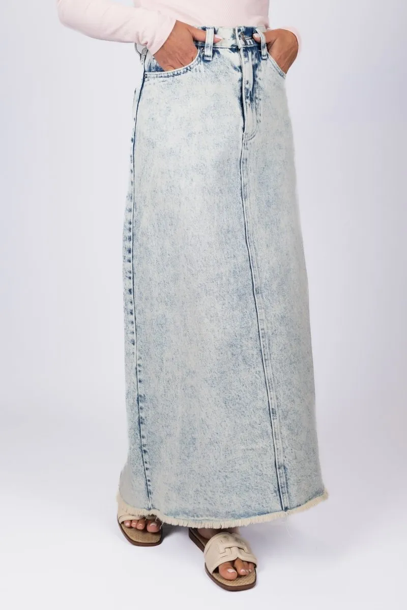 JILL SKIRT (LIGHT BLUE)