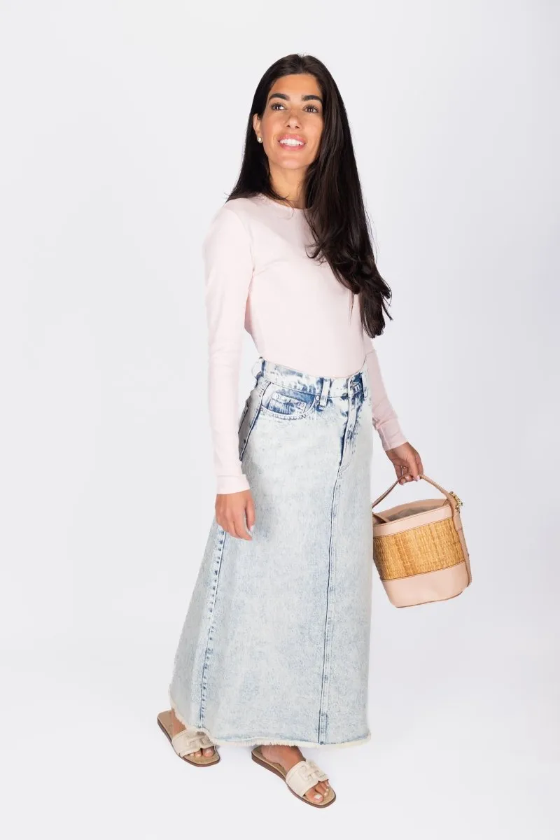 JILL SKIRT (LIGHT BLUE)