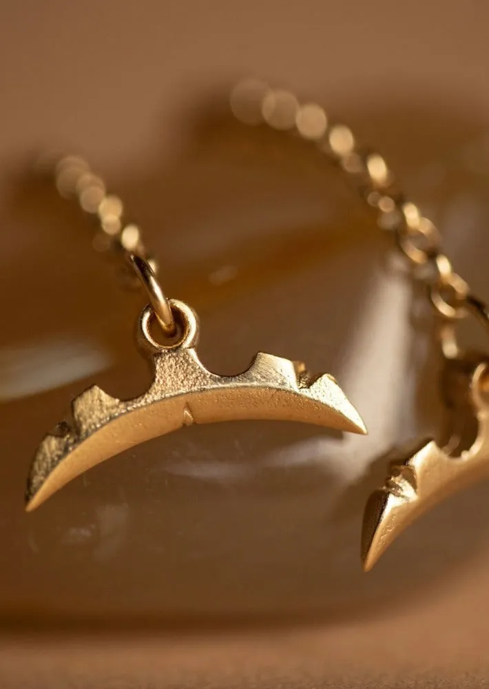 Kape Rua Remix Earrings Gold
