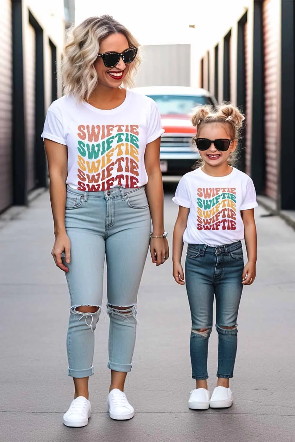 Kids Swiftie Concert Tee - Pink