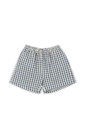Kim Shorts Captains Blue Check
