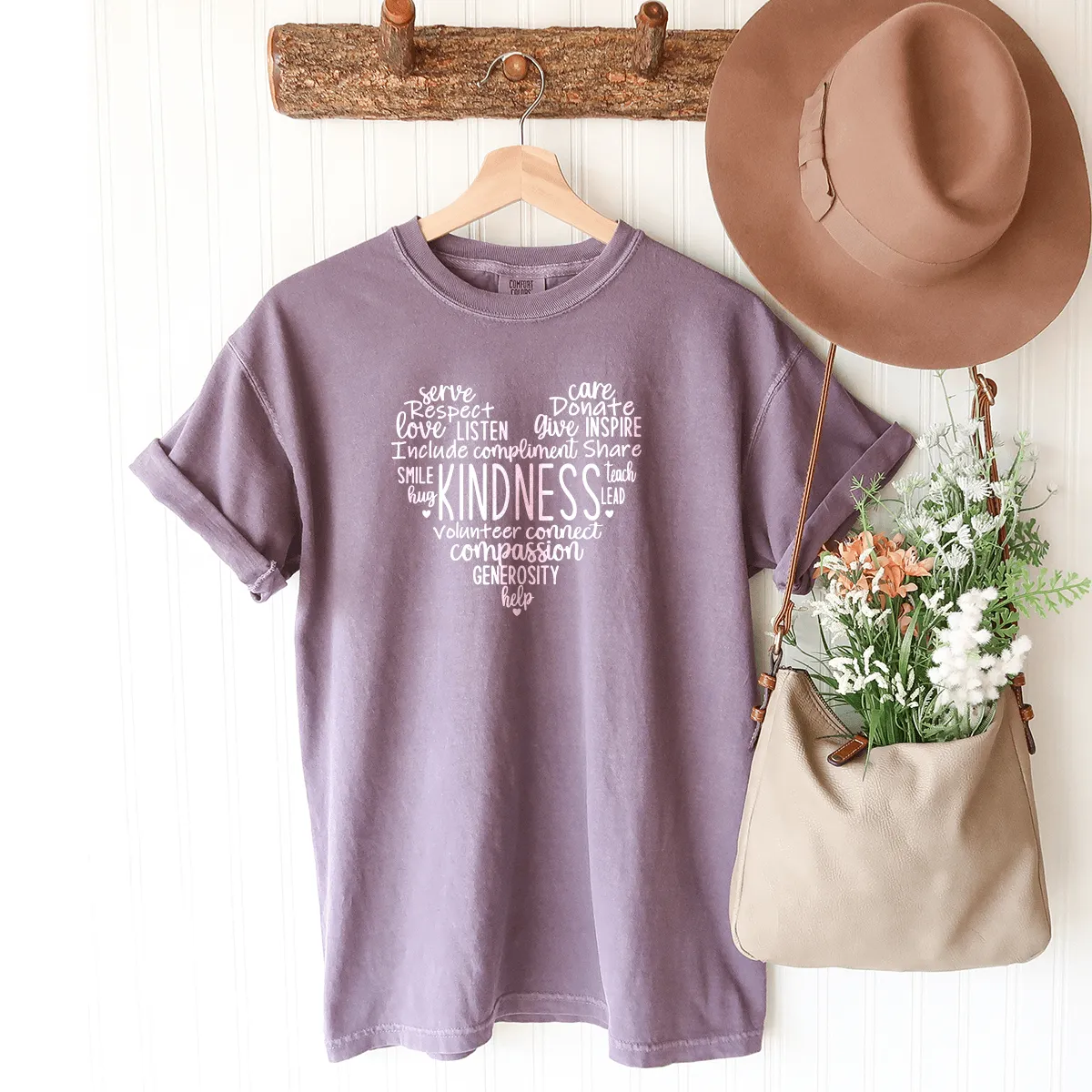 Kindness (Heart) - Premium Wash Tee