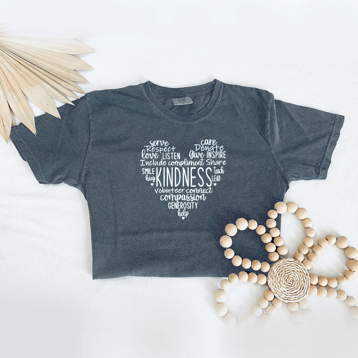 Kindness (Heart) - Premium Wash Tee