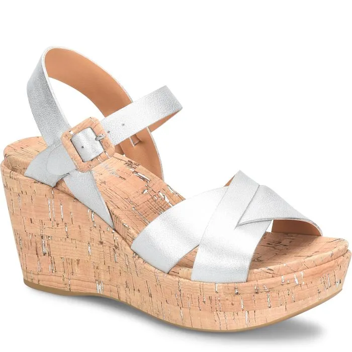 Kork-Ease Women's Ava 2.0 - Silver Argento Metallic