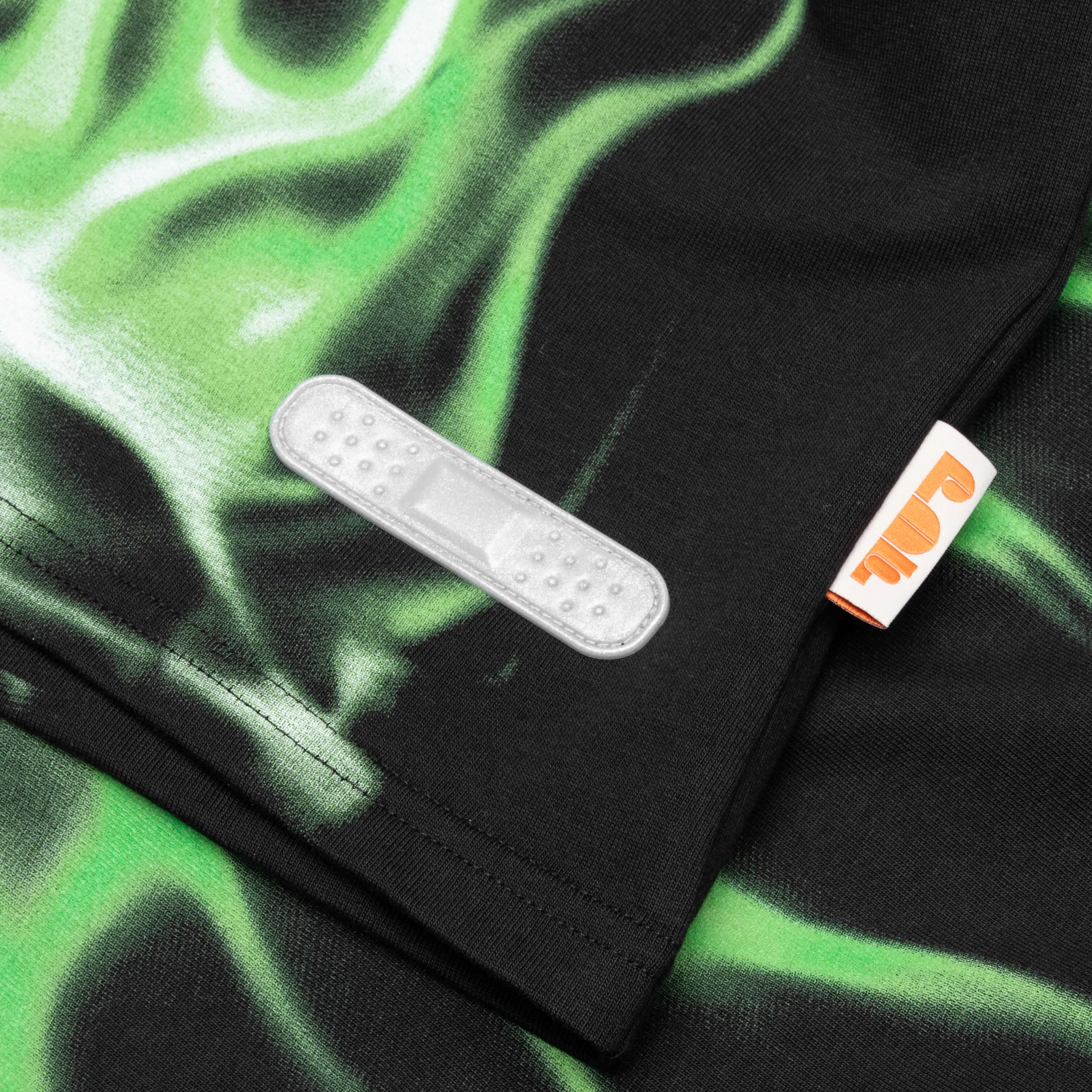 La Flame L/S Tee - White/Blue